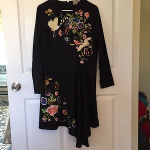 ASOS embroidered dress